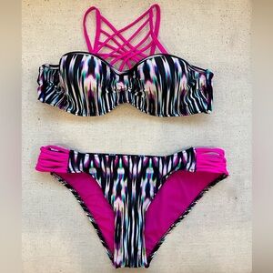 TiniBikini Colorful Bikini Set